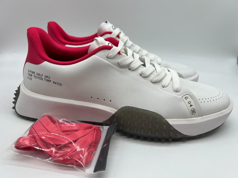 G/Fore G.112 Golf Shoes Men 's Size 9 White GMF000027 New